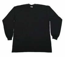 3XL 黒 PRO5 プロファイブ プレーン 無地 ロングTシャツ 長袖 ブラック 3XL 大きいサイズ USサイズ ビッグサイズ アメージング 服 アメリカ_画像1