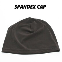 SPANDEX CAP スパンデックス キャップ ブラック 黒 バンダナ まとめ売り 伸縮 海賊 スカルキャップ スカル ビーニー ドゥーラグ DU-RAG USA_画像2