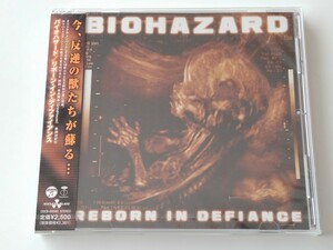 【未開封見本盤/美品】バイオハザード BIOHAZARD / Reborn In Defiance CD NUCLEAR BLAST COCB60040 オリジナル復活12年盤,NYハードコア
