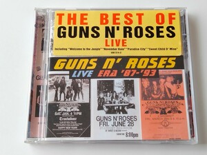 【ハイプステッカー付】Guns N'Roses / LIVE ERA'87-'93 2CD GEFFEN EU 490514-2 GN'R,ガンズ,Paradise City,November Rain,W Axl Rose,