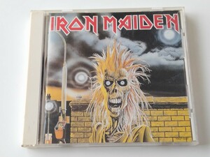 【90年PASTMASTERS盤】Iron Maiden / 鋼鉄の処女 日本盤CD TOCP6337 80年1st,オペラ座の怪人,娼婦シャーロット,Prowler,Running Free,