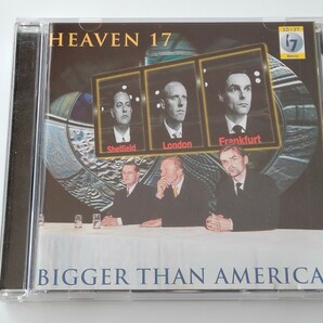 HEAVEN 17 / BIGGER THAN AMERICA CD WARNER GERMANY 0630-16346-2 96年6th,ヘヴン17,テクノポップ,TECHNO POP,ELECTRO,の画像1