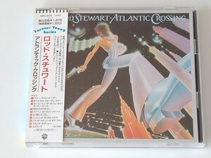【CSR刻印/89年盤】Rod Stewart / Atlantic Crossing 帯付CD ワーナー 18P2-2975 ロッド・スチュワート75年名盤,Sailing,Drift Away,