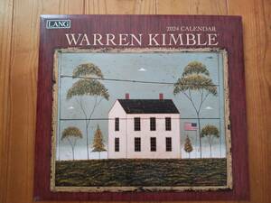 格安！送料無料！！ ２０２4年 ラング・カレンダー・カントリー雑貨　WK