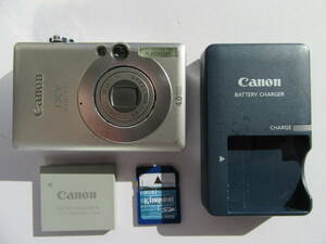 Canon IXY DIGITAL 50 PC1101 MADE IN JAPAN キャノン イクシ デジタル コンパクト デジタルカメラ 日本製 SDカード付