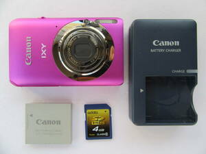 Canon IXY 210F PC1588 キャノン イクシ コンパクト デジタルカメラ 4GBSDカード付