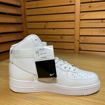 Y送料無料△758未使用品【NIKE ナイキ】箱 タグ付 CW2290-111 AIR FORCE 1 HIGH '07 WHITE エアフォース 1 ホワイト SIZE US 9_画像7