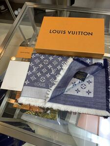 【 未使用品 】 超大判 ルイヴィトン（ Louis Vuitton ） ストール モノグラム スカーフ マフラー M71376
