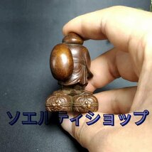 新入荷☆ミニチュア仏像 開運招福七福神・大黒天（銅製）_画像8