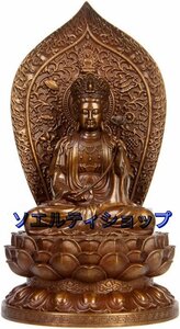 極上品◆オーナメント 手作りの仏像 銅製 瞑想用仏像 置物 オーナメント 禅庭 仏像