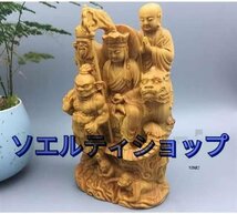 超人気★仏像 木彫り【龍虎 ／地蔵王菩薩】 高級天然ツゲ木彫り 仏壇お地蔵 神様像 地蔵菩薩 仏像フィギュア 開運グッズ 風水グッズ_画像5