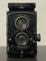 【ジャンク】Rolleiflex ローライフレックス 二眼カメラ / Heidoscop-Anastigmat f=7.5cm 1:3.1 / Carl Zeiss Jena Tessar f=7.5cm 1:3.5_画像2