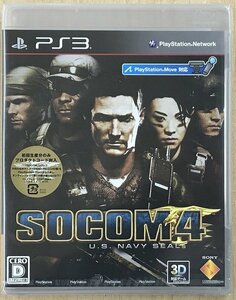 ★新品◆PS3◆SOCOM4：U.S.Navy SEALs　ソーコム