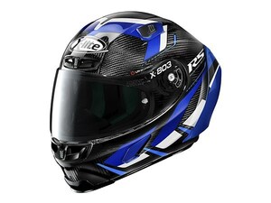 デイトナ 33009 NOLAN X-lite X-803RS ULTRA CARBON MOTORMASTER ヘルメット ブルー/53 L バイク ツーリング 頭 防具 軽量