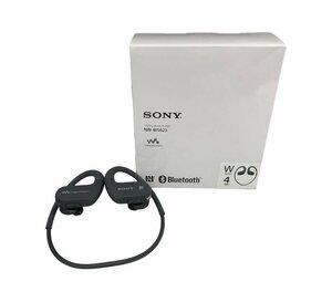 SONY (ソニー) ヘッドホン一体型ウォークマン Wシリーズ 4GB Bluetooth対応 ワイヤレスイヤホン NW-WS623 ブラック 家電/025