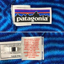 patagonia (パタゴニア) シンチラ ブルー ウェーブズ プルオーバー フリース ジャケット PO235999 ? (12) ブルー キッズ /036_画像6