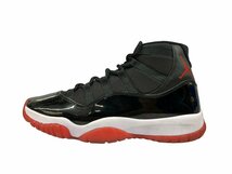 NIKE (ナイキ) AIR JORDAN 11 RETRO エアージョーダン11 レトロ ブレッド 378037-061 27cm US9 ブラック メンズ/025_画像2