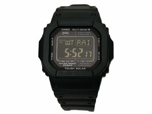 CASIO (カシオ) G-SHOCK デジタル腕時計 タフソーラー 電波 マルチバンド6 GW-M5610 ブラック メンズ/078