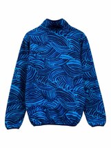 patagonia (パタゴニア) シンチラ ブルー ウェーブズ プルオーバー フリース ジャケット PO235999 ? (12) ブルー キッズ /036_画像2