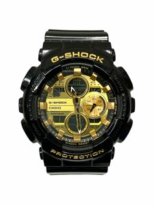 CASIO (カシオ) G-SHOCK Gショック デジアナ腕時計 クォーツ GA-140GB ブラック×ゴールド メンズ /036