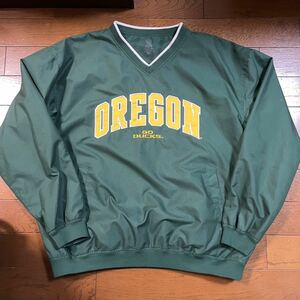 激レア 美中古 オレゴン ダックス プルオーバー ナイロン ジャケット L OREGON NFL NBA MLB NCAA supreme NIKE STARTER stussy KITH