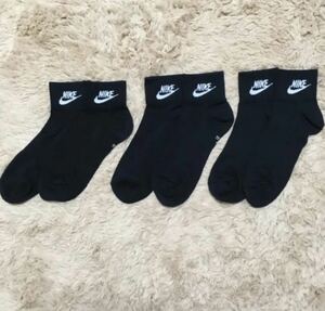  Nike socks Esse n car ru3P ankle socks 25~27cm