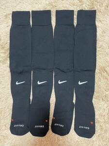 ☆ナイキ　NIKEサッカーソックス 靴下 25〜27cm 2Ｐ　ブラック