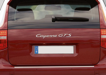 ポルシェ純正 カイエン 955型 9PA CAYENNE GTS リアゲートエンブレム 955559040004W9_画像6