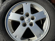 ☆良品・バリ溝☆　三菱純正ホイール16inch　YOKOHAMA ice GUARD SUV G075(スタッドレスタイヤ) 215/70/R16 デリカ エクリプス・クロス_画像2