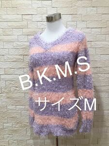 B.K.M.S レディース ニット ニットセーター サイズM 送料無料　即決