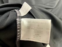 美品USEDユニクロUNIQLO速乾ドライ長袖ジップアップTシャツラグラン袖ストレッチカットソーメンズS濃アッシュグレースポーツや旅行に_画像9