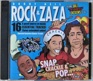 Bobby Rock & Neil Zaza/ニール・ザザ＜＜Snap, Crackle & Pop...Live!＞＞　ギターインスト　輸入盤　２枚組　送料無料　　