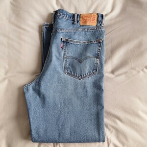 Levi's 550ワイドジーンズ/デニムパンツ レソト製/古着/W40L34【YLV1754】