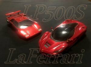 MINI-Z ミニッツ ラ フェラーリ La Ferrari カウンタック Countach LP500S ボディ オートスケールコレクション （ジャンク）