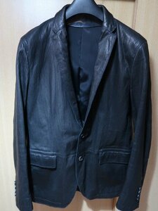 JOSEPH HOMME　ジョセフオム　ヤギ革　テーラードジャケット　４８サイズ