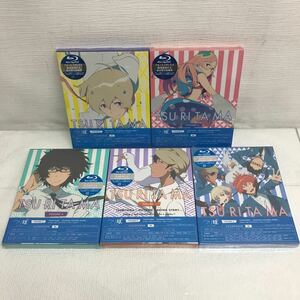 BY1031A 未開封★つり球 2〜6 5巻セット 全6巻 1巻不足 完全生産限定版 Blu-ray セル版 アニメ A-1 Pictures 中村健治 ANIPLEX フジテレビ 