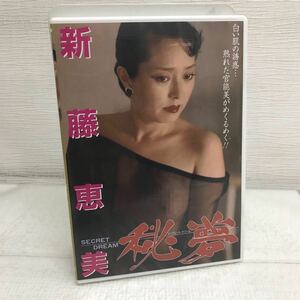 PY1118A 新藤恵美 シークレット・ドリーム 秘夢 DVD セル専用 Graffiti アストロシステム イメージ グラビア