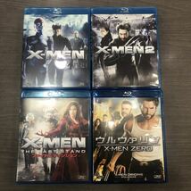 1円～ブルーレイ 4作品 X-MAN/X-MAN、X-MAN2、X-MAN ファイナルディシジョン、X-MAN ZERO ウルヴァリン_画像1
