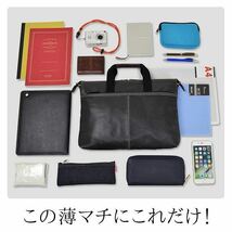 送料無料 ビジネスバッグ ブリーフケース A4ファイル 日本製 豊岡製鞄 ビジネス レトロ ヴィンテージ 26673 ブレリアス BRELIOUS キャメル_画像5