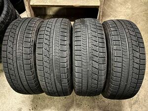 215/60R16 スタッドレス 4本 19年製 ブリヂストン VRX 溝約6.7mm〜 