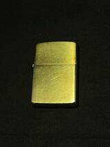 【05018】大阪発 ZIPPO/ジッポー 1932-1989 SOLID BRASS/ソリッドブラス 1989年製 リユース品_画像1