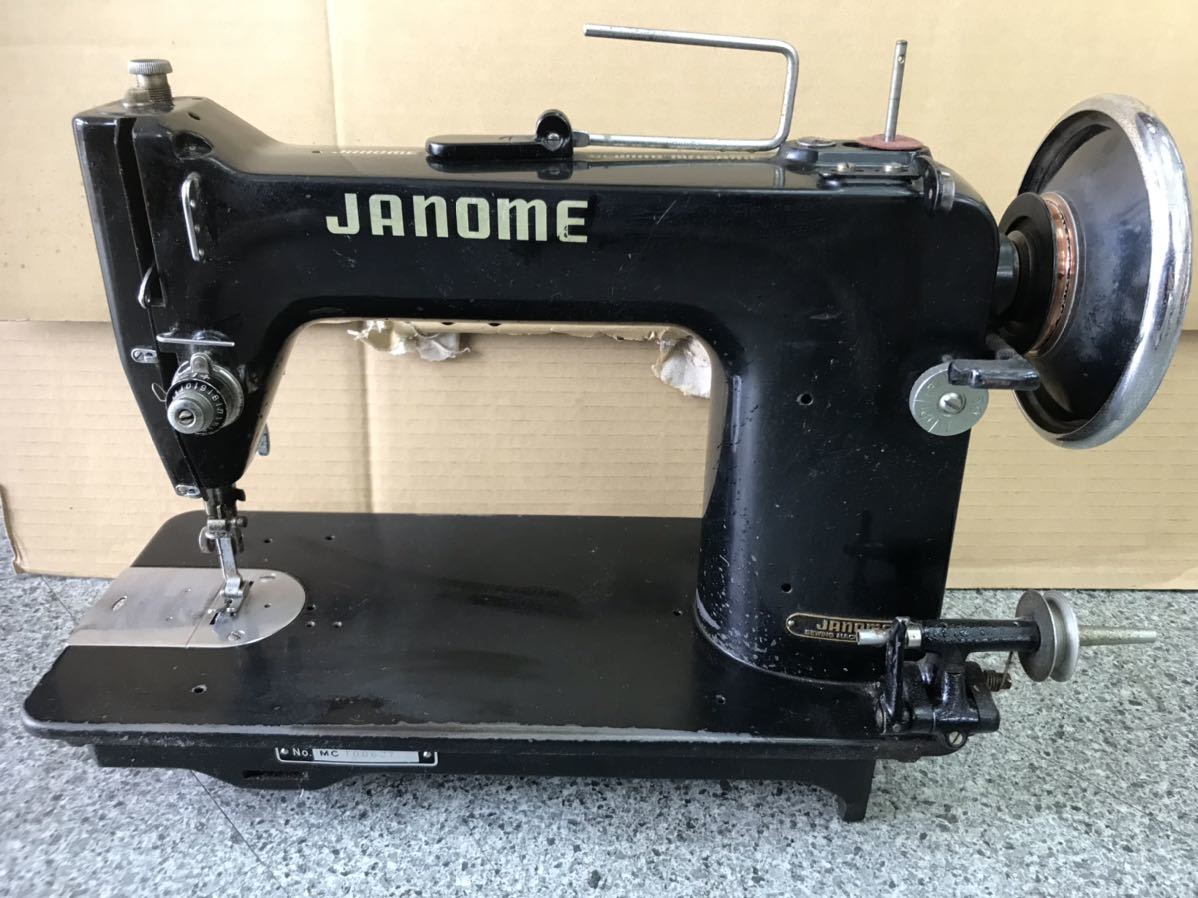 中古・整備品】ジャノメ 職業用ミシン コスチューラ767DB+