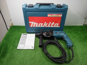 使用感あり★マキタ ハンマドリル HR2021 20mm 100V コード式 ケース付 無段変速 二十絶縁 makita 傷や汚れあり 中古品