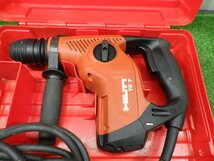 コンクリートの穴あけに★HILTI ハンマードリル TE7 コード式 コンクリート ドリル ２モード切替 中古品 231106_画像2