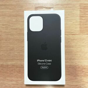 ★新品★Apple アップル 純正 iPhone 12 mini シリコンケース・ブラック　　39A30