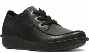  бесплатная доставка Clarks 26cm спортивные туфли черный гонки выше обувь ботинки кожа каблук Loafer со вставкой из резинки туфли-лодочки AAA184