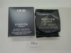 【10240】保管品 DIOR ディオールスキン フォーエヴァー クッション 2N ファンデーション リフィル