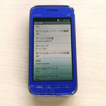 docomo　LYNX 3D　SH-03C　Fairy Blue　リンクス　スリーディー　フェアリーブルー　SHARP_画像9