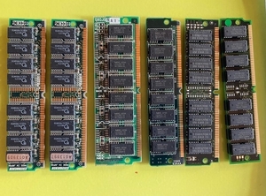 NEC PC-9801用、PC-9821用、DOSV機?用 おじゃんく メモリー 　 72pin SIMM, 168pin DIMM,他