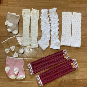  for baby *rek warmer 4 pcs set * use item * extra . socks 3 pair attaching *C